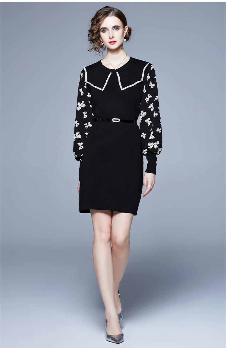 Doll Collar Celebrity Dress: Elegant A Line Style for Fashionable Women