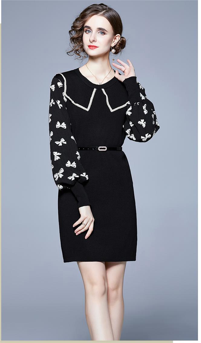 Doll Collar Celebrity Dress: Elegant A Line Style for Fashionable Women