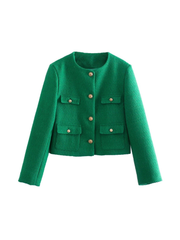 Classic Green Cardigan