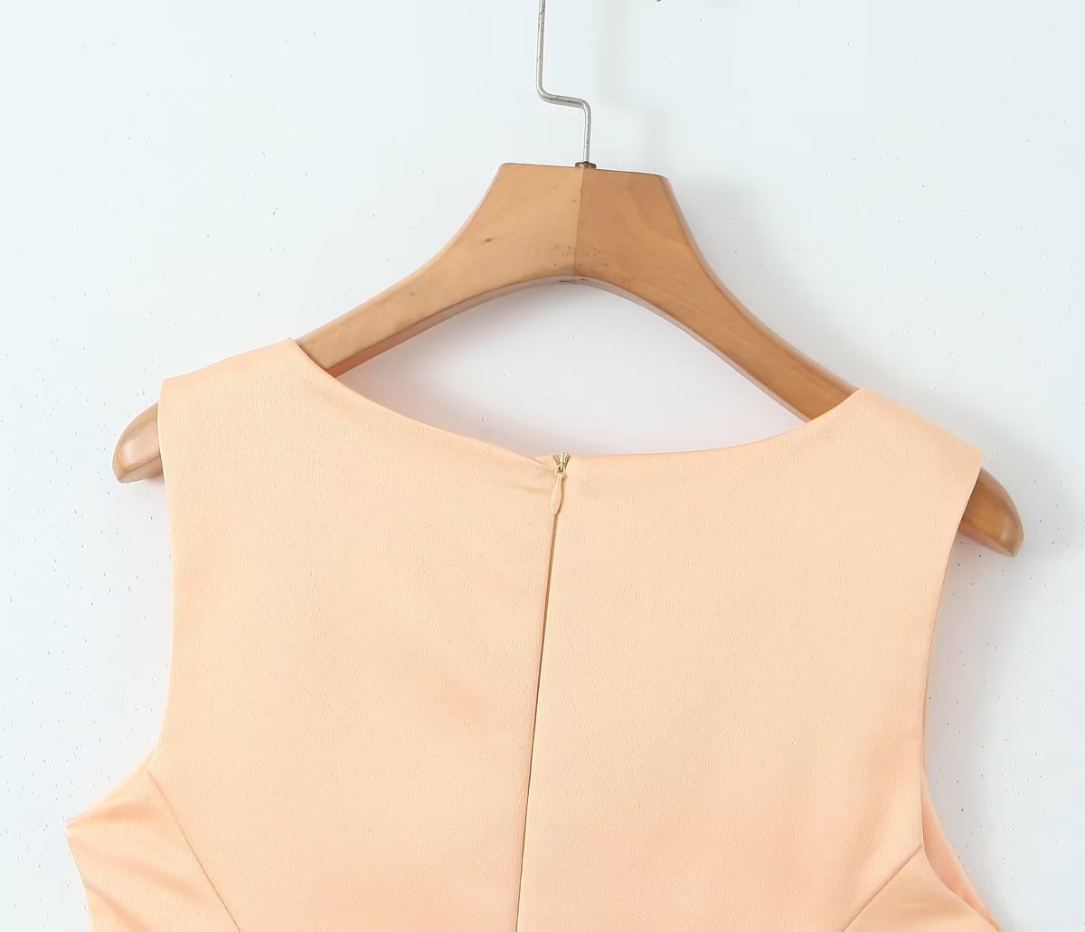 Summer Orange Solid Sexy Sling Party Dress