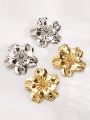 Flower Shape Drop Earrings