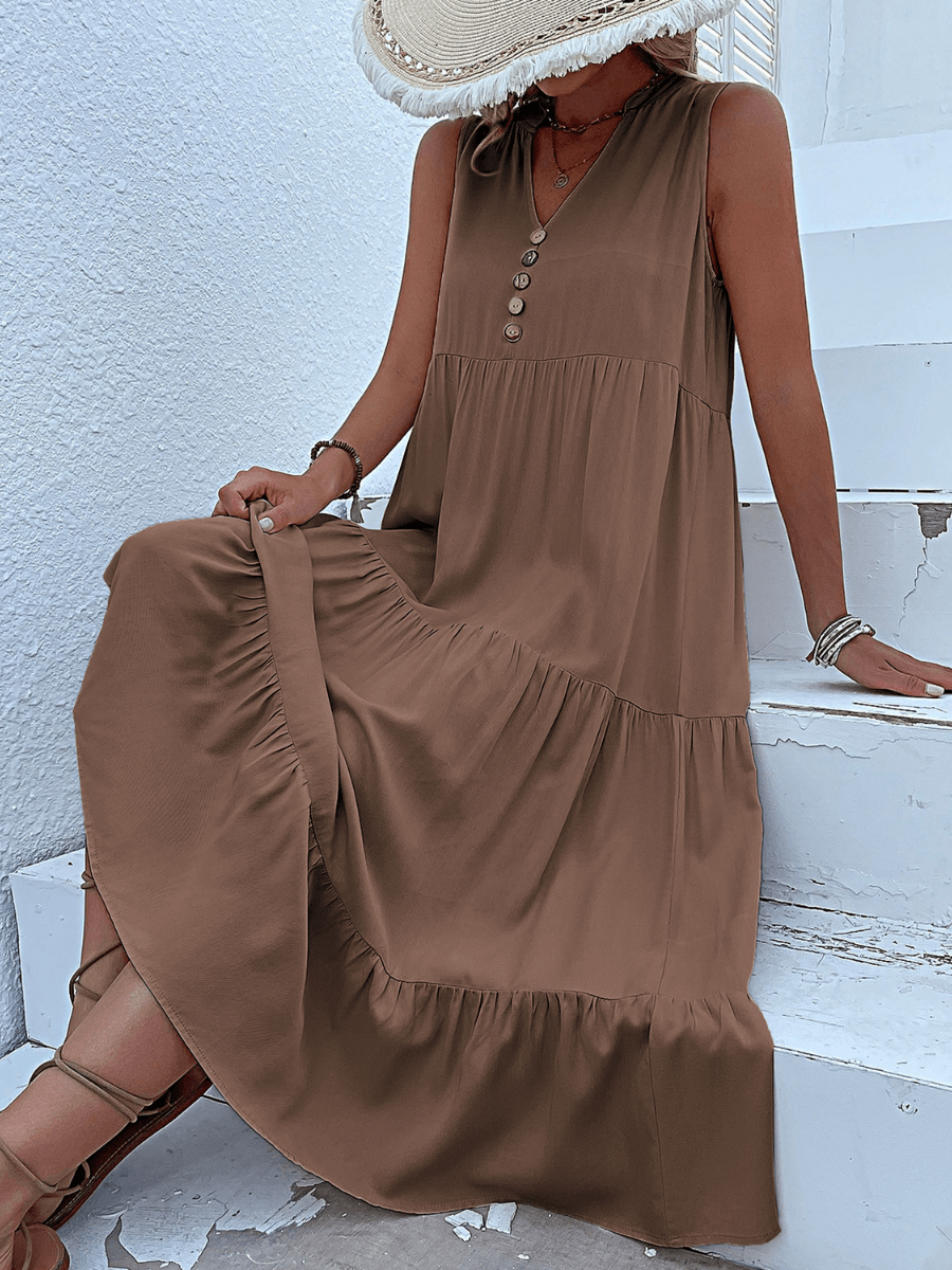 Olivian Tired Maxi Dress