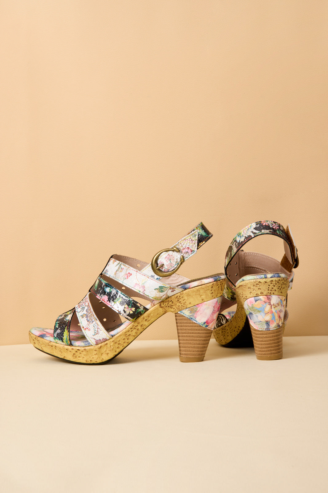 Soffia | Give Flowers Romance Leather Slingback