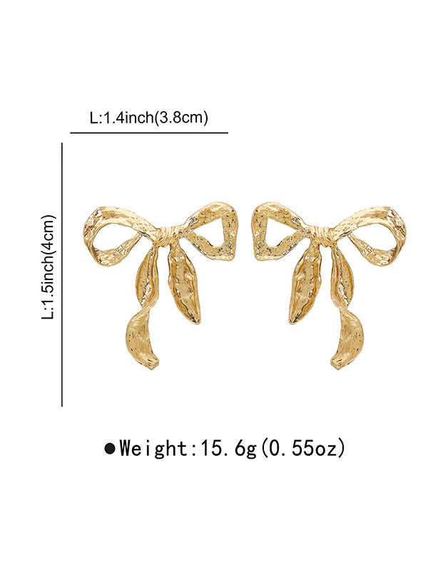 Bowknot Drop Earrings