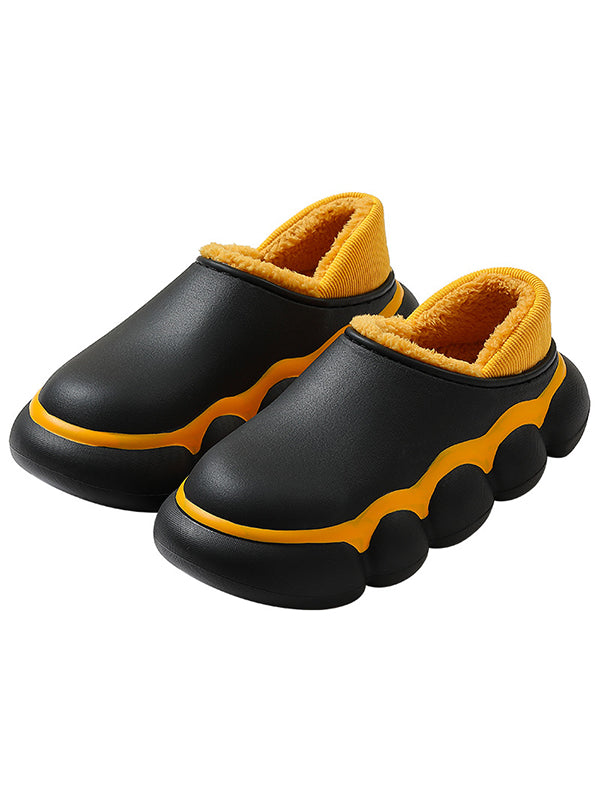 Fashion Casual Indoor Going Out Non-Slip Keep Warm Waterproof Flat Shoes