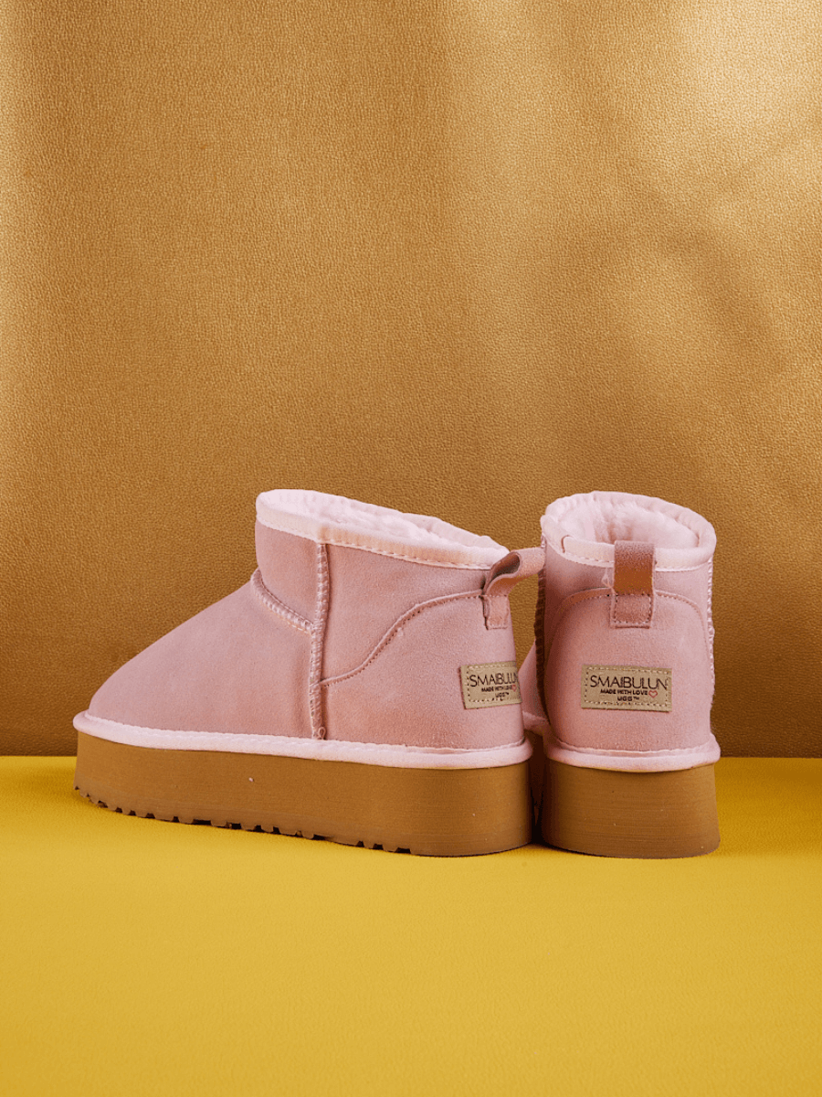 Smaibulun Ugg | Ultra Mini Platform Low Ankle Boot - Pink