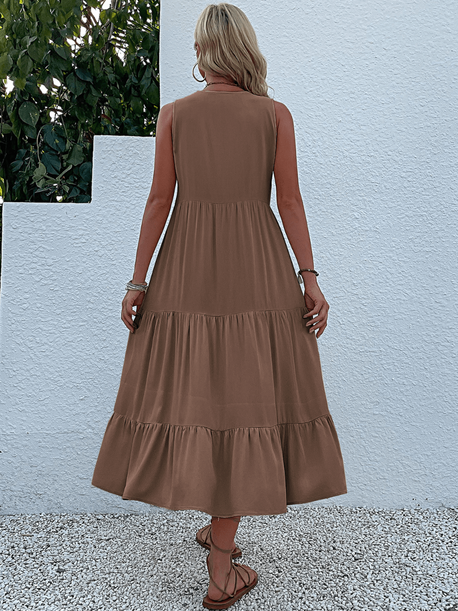 Olivian Tired Maxi Dress