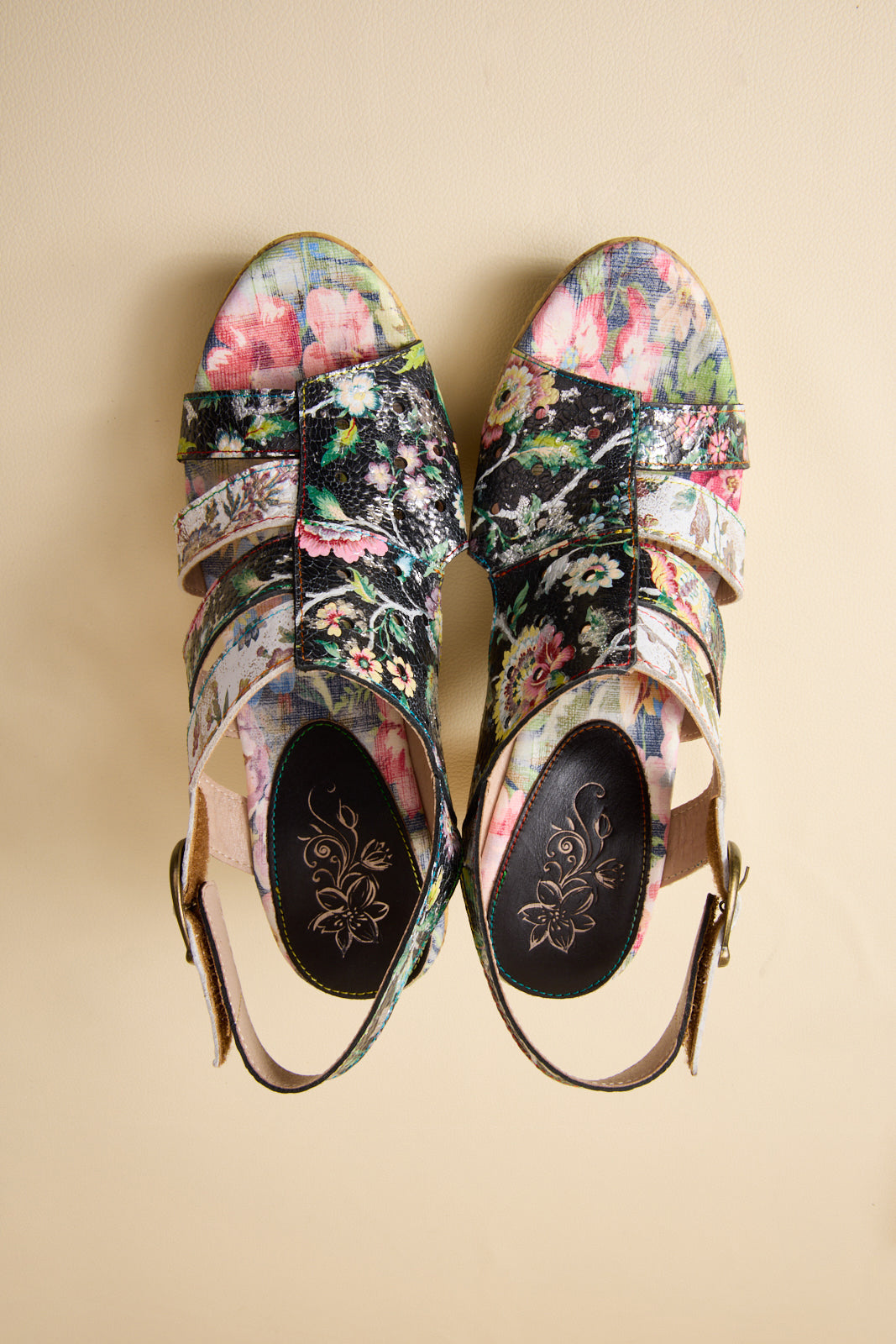 Soffia | Give Flowers Romance Leather Slingback