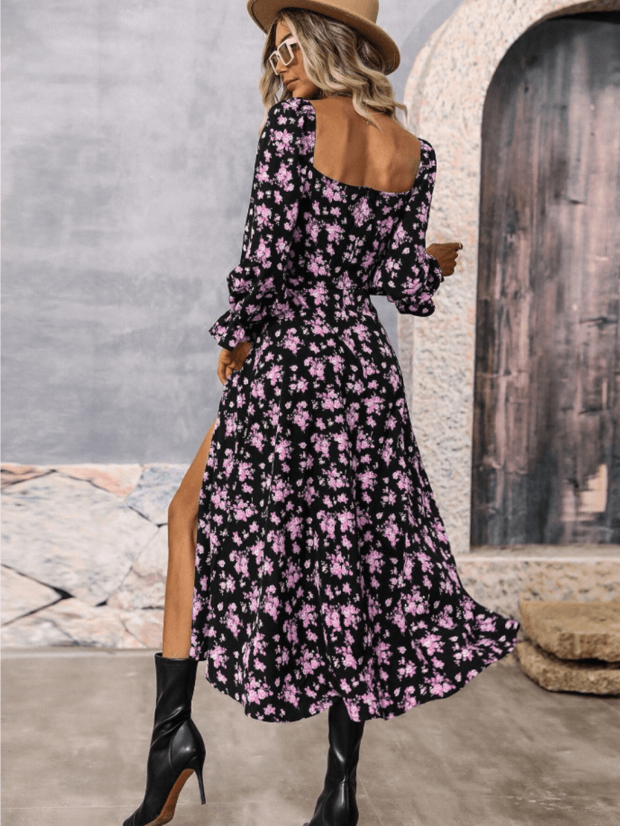 Always On My Mind Floral Maxi Dress