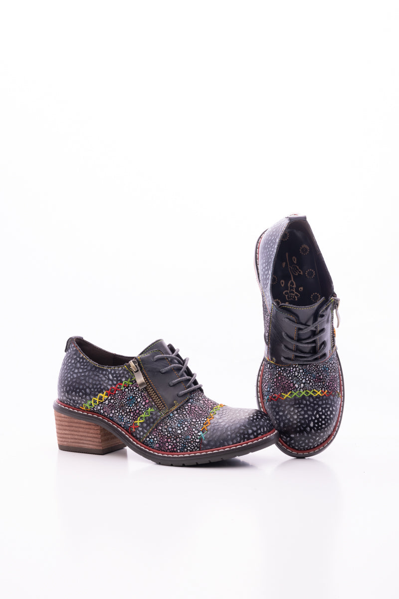 SOFFIA | JOCELYNN GALAXY LEATHER OXFORD