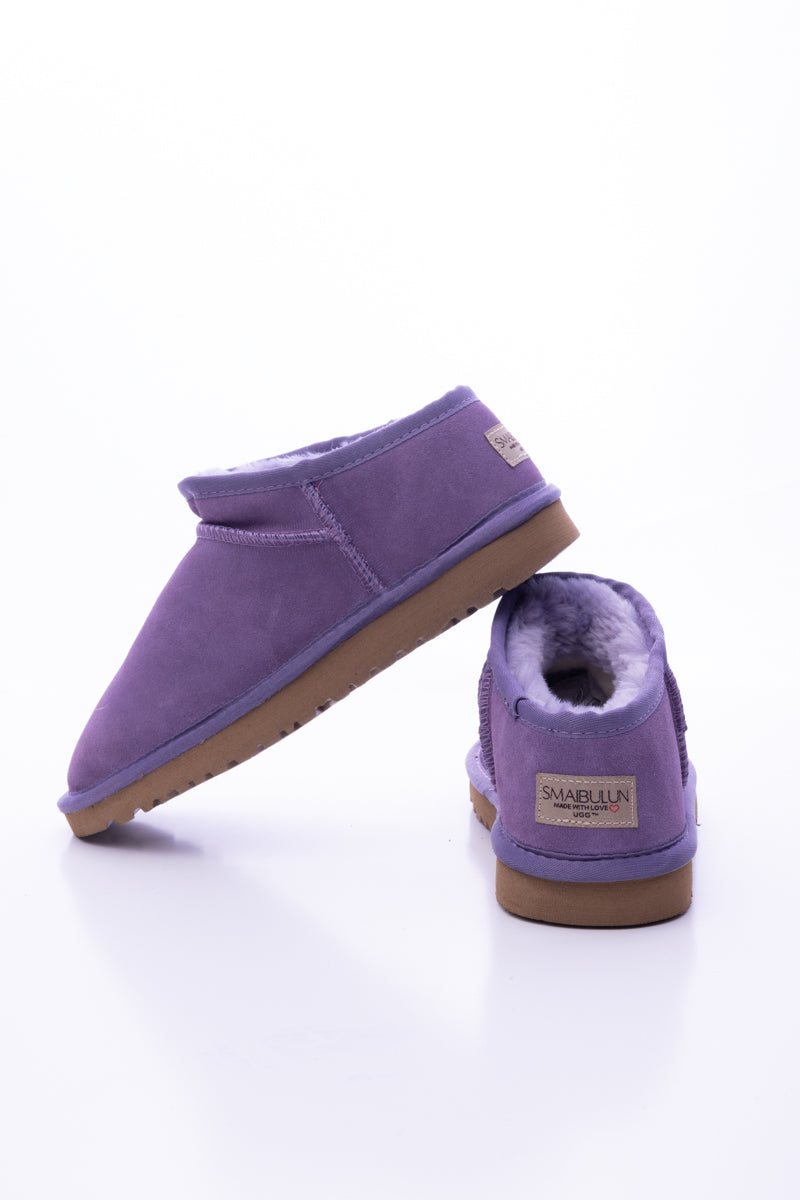 Smaibulun Ugg | Faux-Fur-Lined Suede Tasman Ankle Boot - Lavender