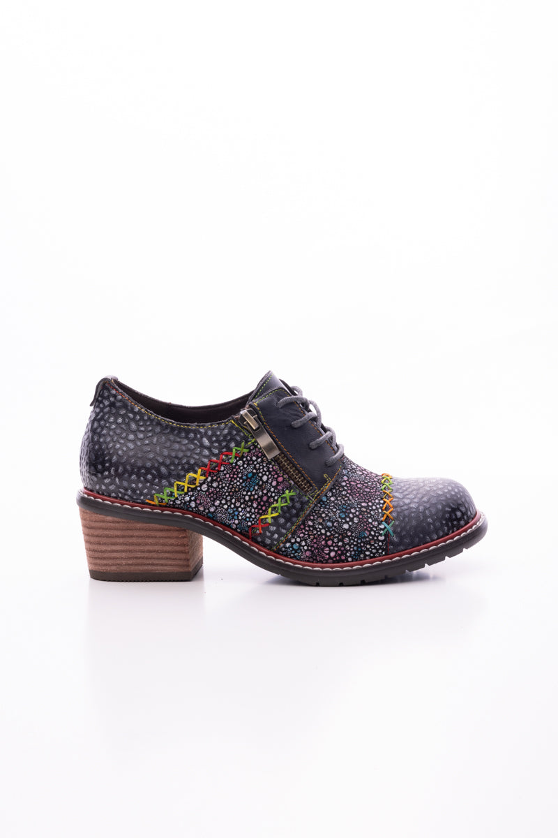 SOFFIA | JOCELYNN GALAXY LEATHER OXFORD