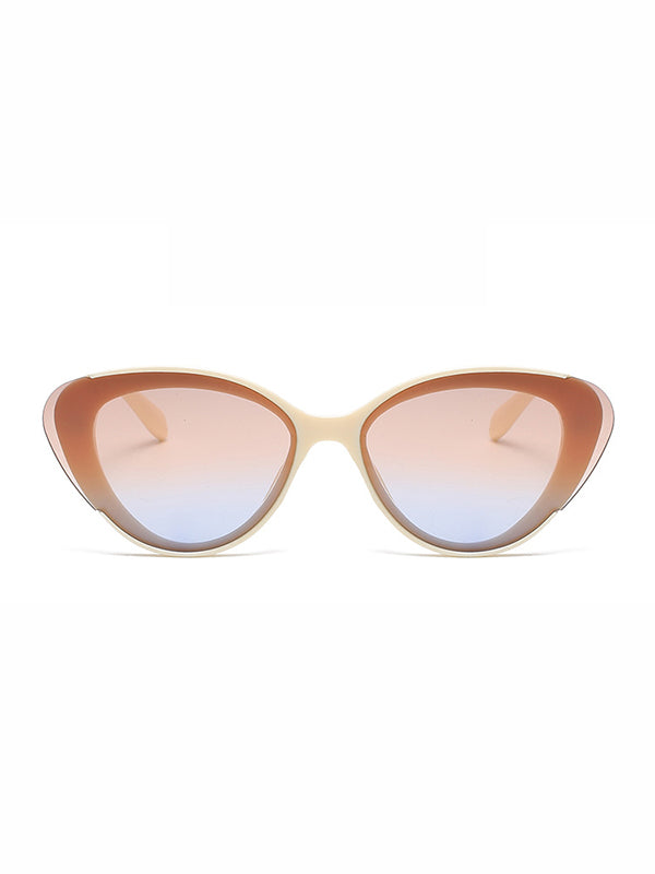 Geometric Sun Protection Sunglasses Accessories