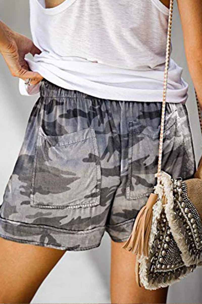 Chicindress Summer Loose Print Shorts