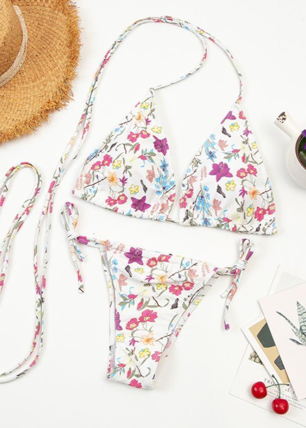 Meadow Bloom Wrap Bikini Set