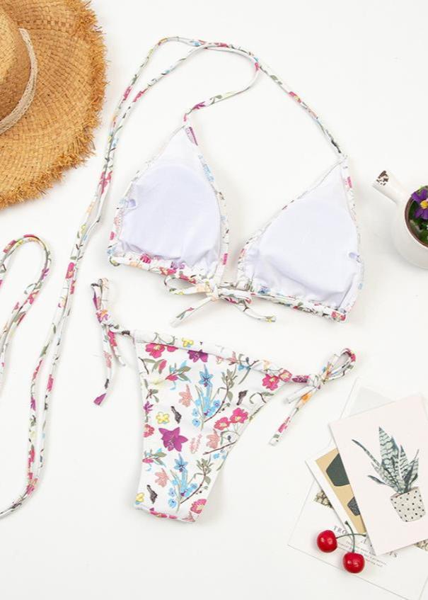 Meadow Bloom Wrap Bikini Set