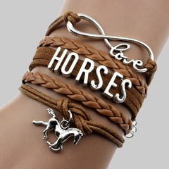 Fashion Daily Letter Split Joint Bracelets