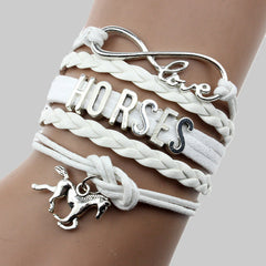 Fashion Daily Letter Split Joint Bracelets