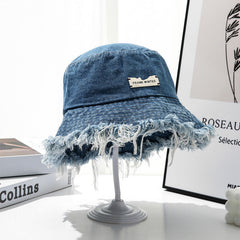 Women'S Hairy Side Cowboy Fisherman'S Cap Sweet Cool Spicy Girl Wind