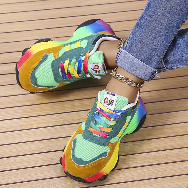 Casual Sportswear Daily Patchwork Round Out Door Shoes