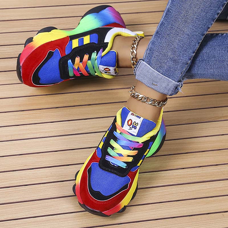 Casual Sportswear Daily Patchwork Round Out Door Shoes