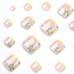 Casual Daily Simplicity Print Patchwork Nail Paste