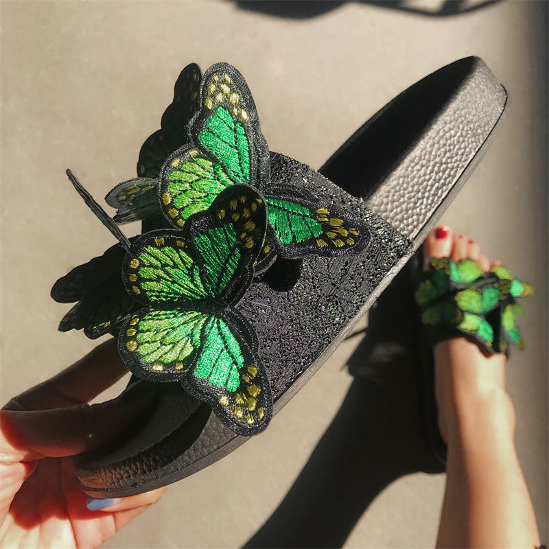 Casual Daily Patchwork Butterfly Round Comfortable Out Door Shoes