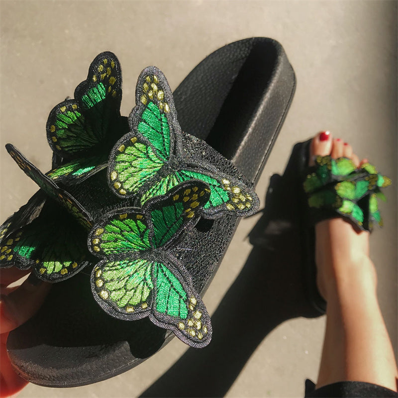 Casual Daily Patchwork Butterfly Round Comfortable Out Door Shoes