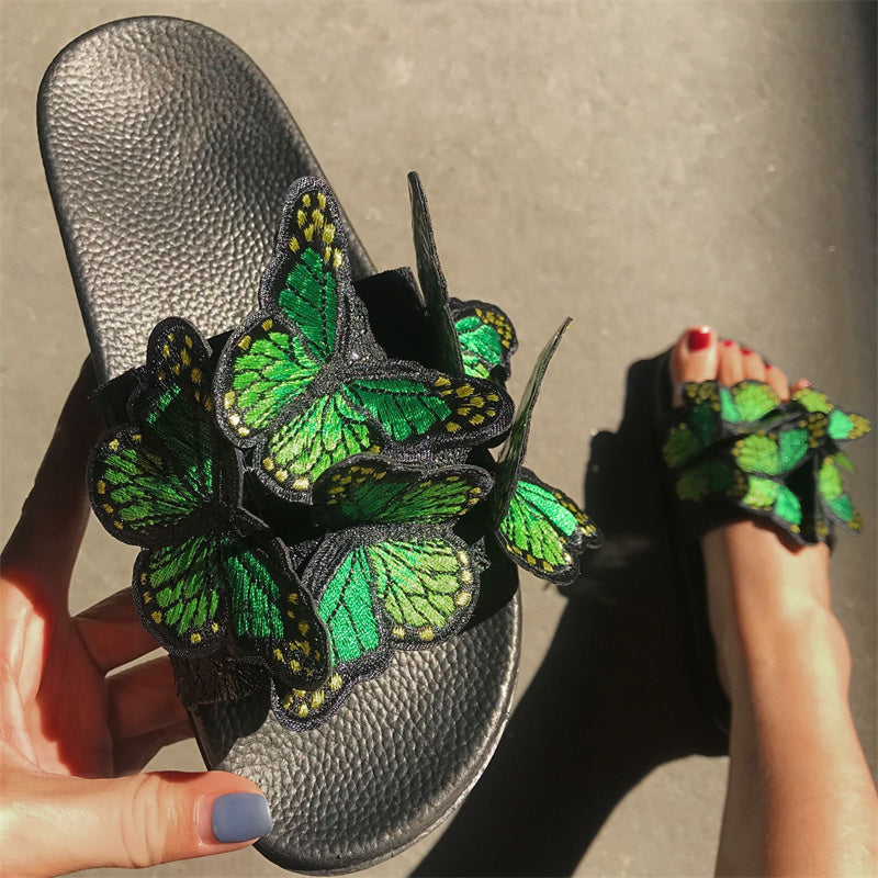 Casual Daily Patchwork Butterfly Round Comfortable Out Door Shoes