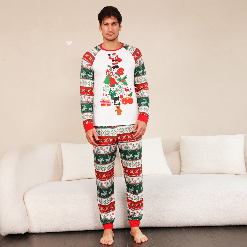 Christmas Elements Fmalily Matching Pajamas Sets