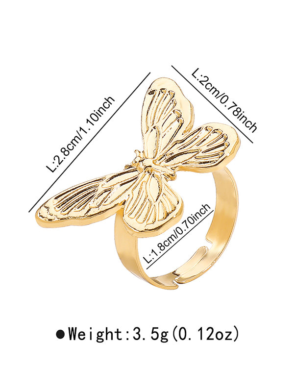 Butterfly Shape Rings Accessories