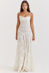 Evelyn-Fleur Lace Maxi Dress