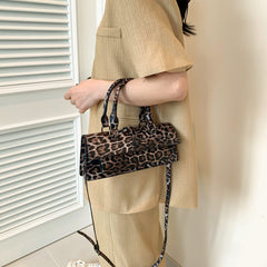 Casual Daily Leopard Patchwork Bags