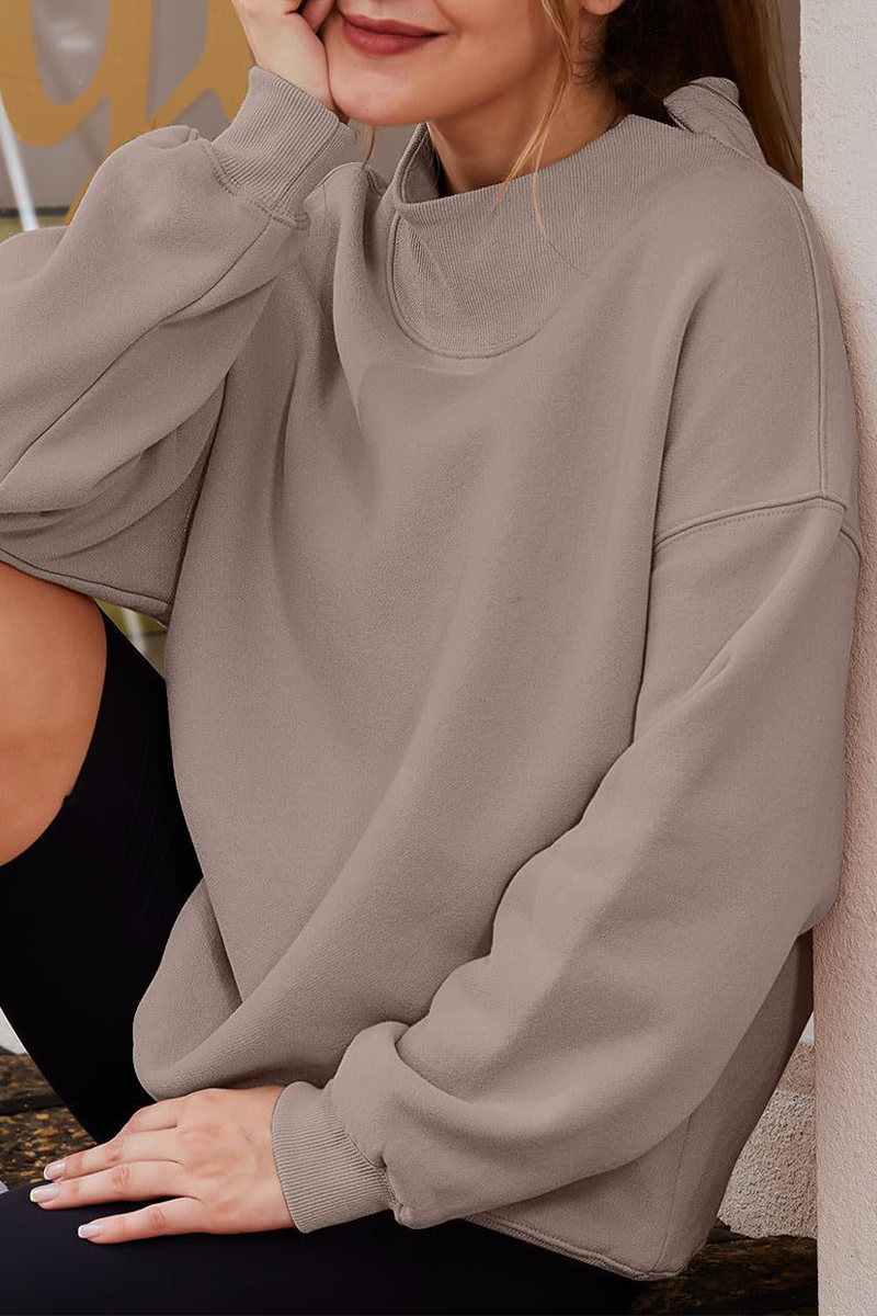 Casual Daily Half A Turtleneck Tops(7 Colors)