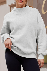 Casual Daily Half A Turtleneck Tops(7 Colors)