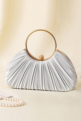 Daily Solid Color Pleated Bags