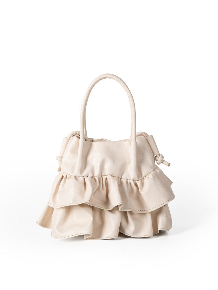 Pleated-Ruffled-Messenger-Bag