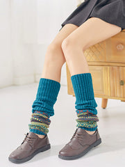 Casual Keep Warm Printed Leg Warmers Accessories