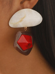 Geometric Drop Earrings