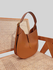 Elegant-Leather Armpit Bag