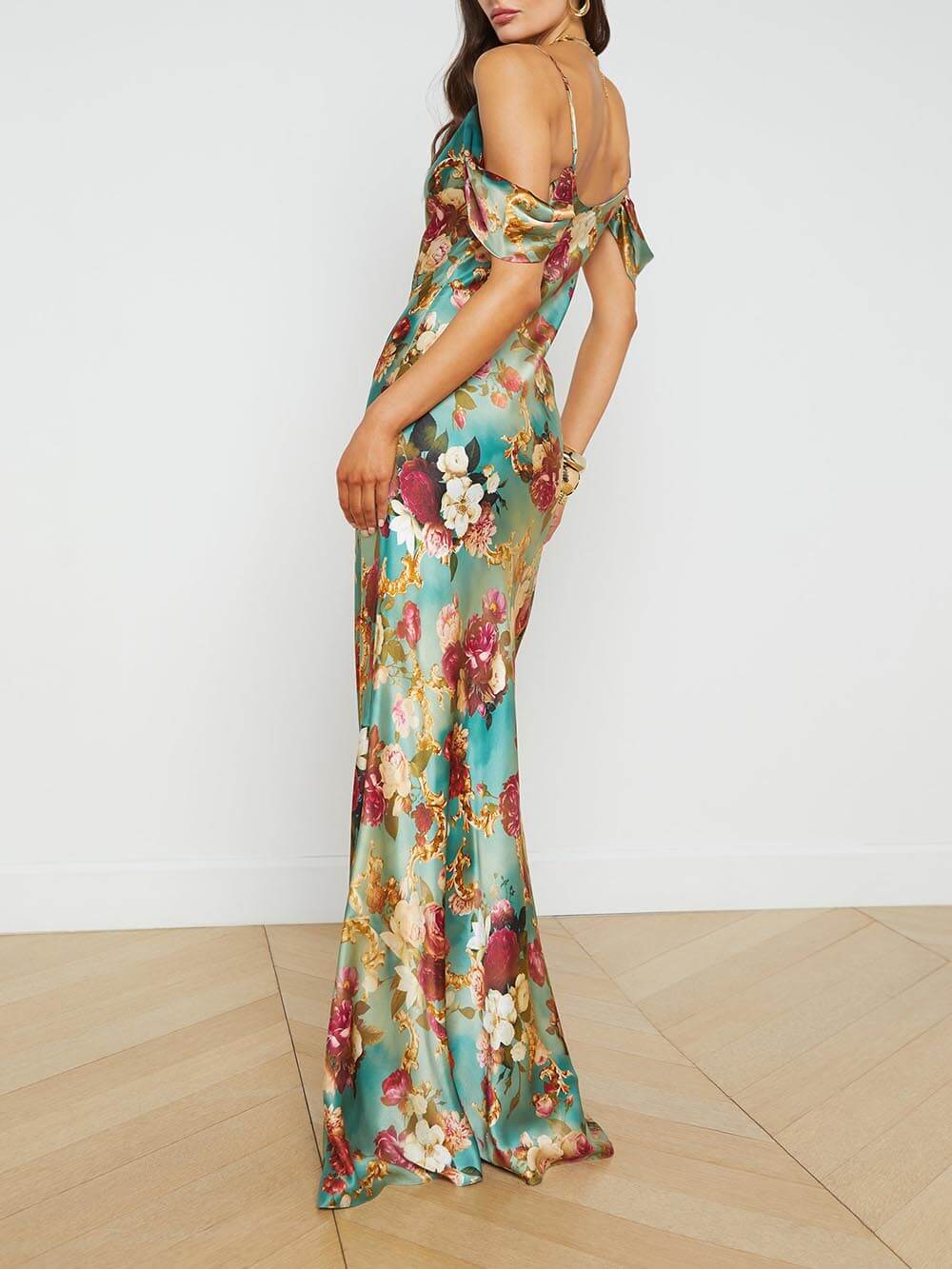 Venice - Elegance Blossoms Maxi Dress