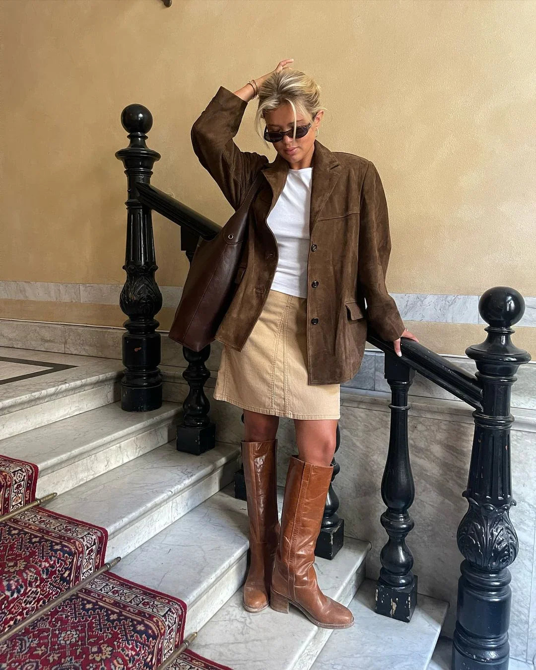 Amber Suede Jacket