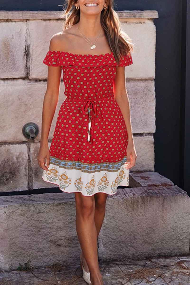 Chicindress Bohemian Short Sleeve Dress(3 colors)