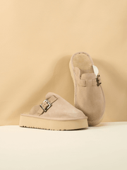 SMAIBULUN Ugg | Forever Iconic Platform Clog - Sand