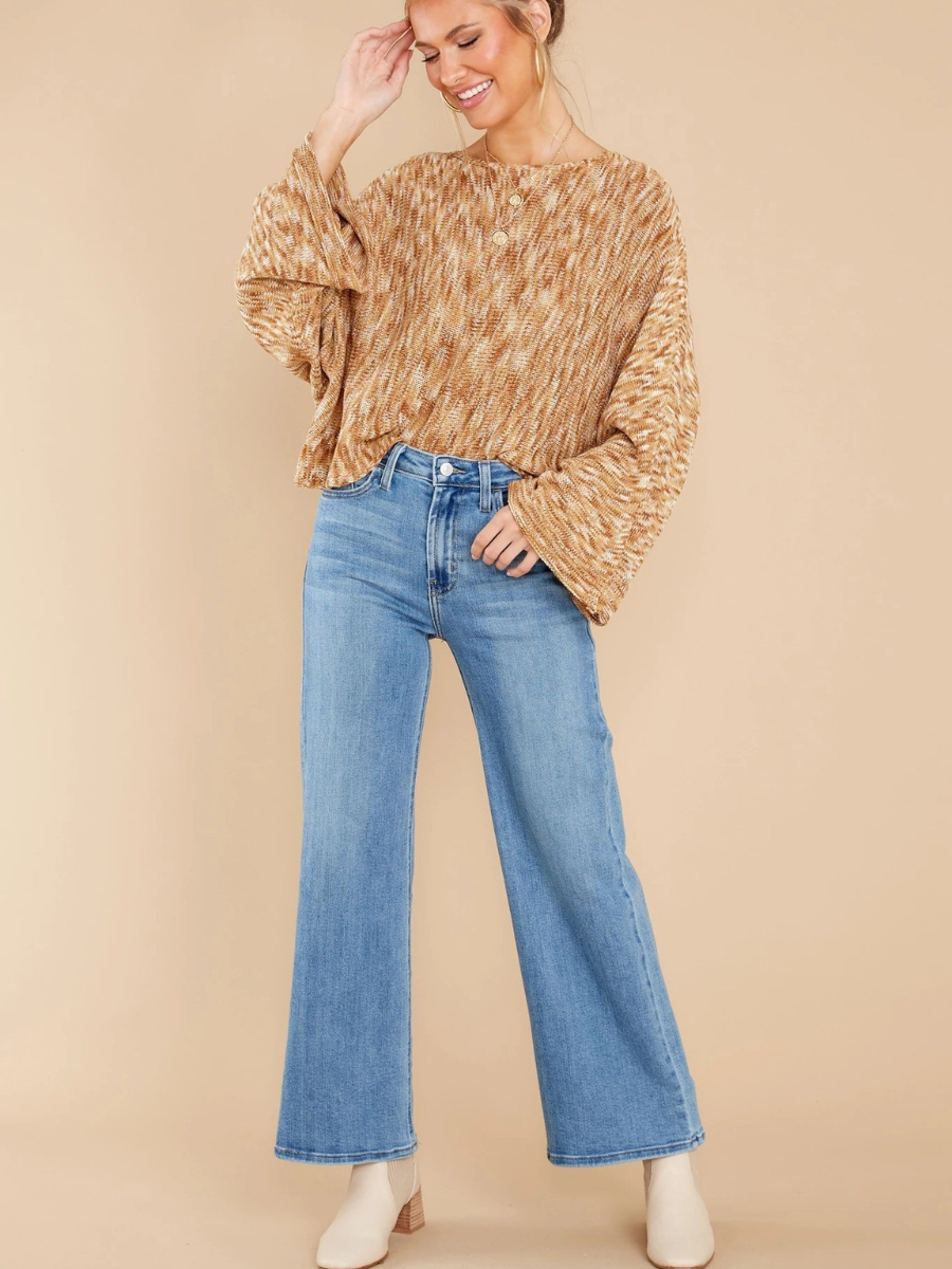 Motivated High Rise Wide Leg Jeans