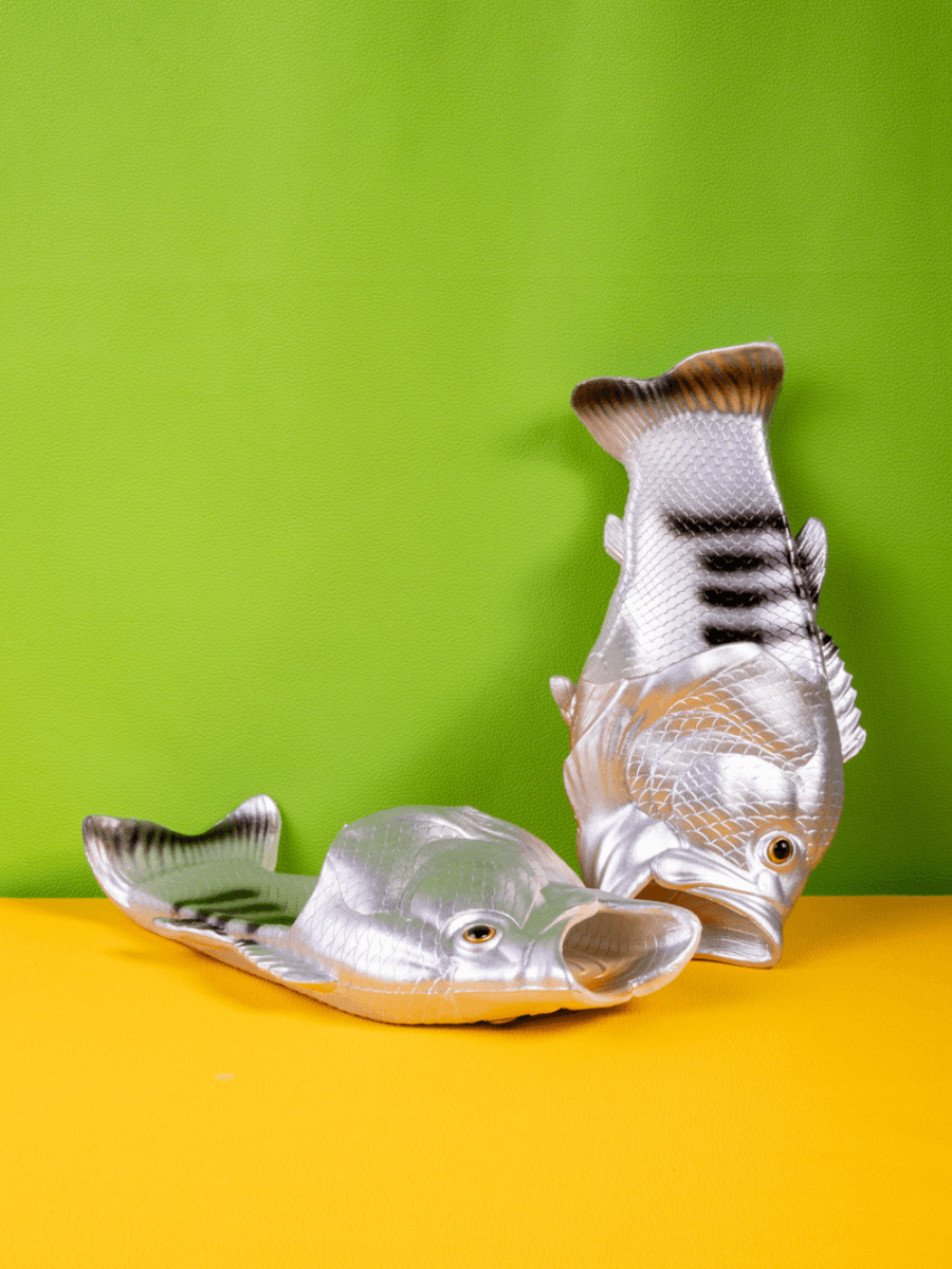 Maibulun | Walk Like Swimming Fishes Sandal - Silver