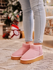 Smaibulun Ugg | Ultra Mini Platform Low Ankle Boot - Pink