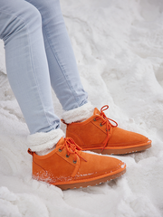 Smaibulun Ugg | Bellman Wool Lined Lace-Up Boots - Orange