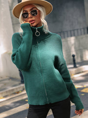 AILISH KNIT JACKET- GREEN