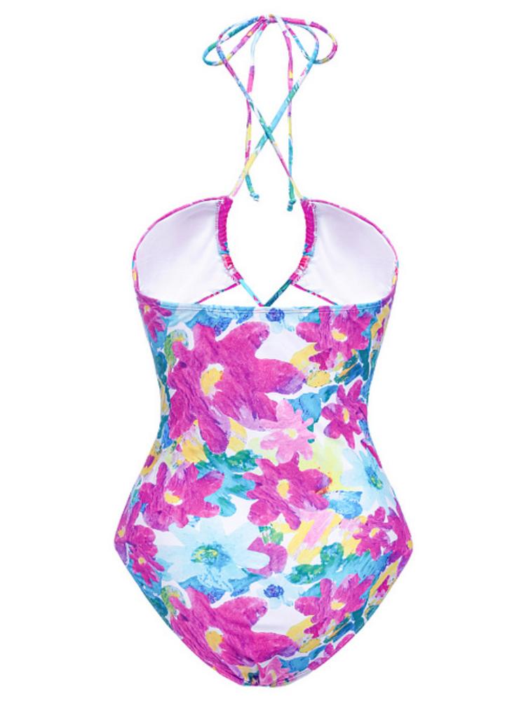 Hilda Printed Two-piece Swim Set